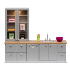 Bilde av Lundby Vask + Oppvaskmaskin Grå