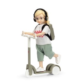 Bilde av Lundby dukke med scooter