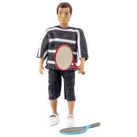 Bilde av Lundby Pappa med två tennisrack