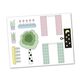 Bilde av Lundby Stickers Blommor