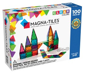 Bilde av Magna-Tiles Clear colors 100-deler