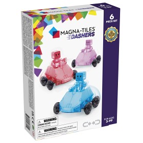 Bilde av Magna-Tiles Dashers biler og figurer 6 deler