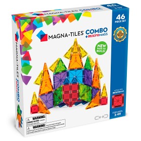 Bilde av Magna-Tiles microMAGS Combo 46 deler