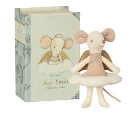 Bilde av Maileg Angel Stories Storasyster Mus med bok
