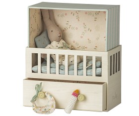 Bilde av Maileg Baby room with Micro rabbit
