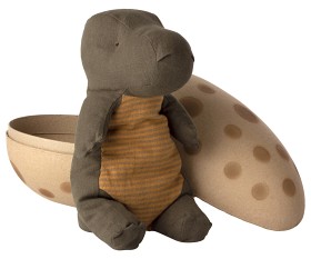 Bilde av Maileg Gantosaurus in egg Medium (Dusty green)