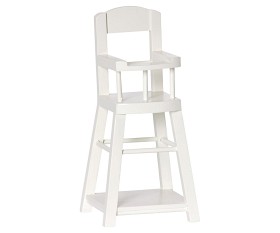 Bilde av Maileg Hög barnmatsstol (Offwhite)