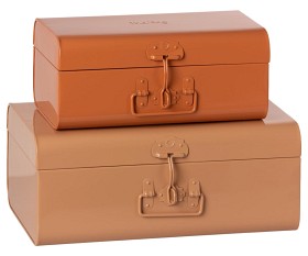 Bilde av Storage suitcase set - Powder/Rose