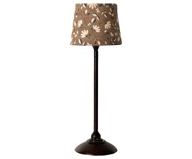 Bilde av Maileg Miniatyr Golvlampa (Anthracite)