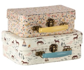 Bilde av Suitcase w. fabric -  2 pcs.