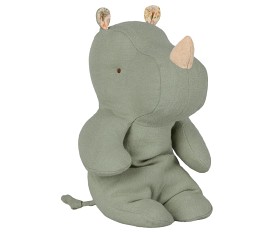 Bilde av Maileg Noshörning 22 cm (Dusty green)