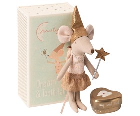 Bilde av Maileg Tooth fairy mouse in matchbox Big sister