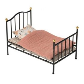 Bilde av Maileg Vintage Säng Micro (Anthracite)