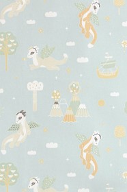 Bilde av Majvillan Tapet Magical Adventure (Dusty Blue)