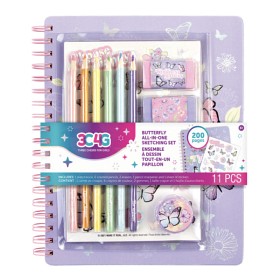Bilde av Make it Real Butterfly All-In-1 Sketching Set