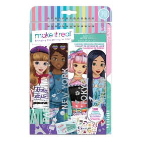 Bilde av Make it Real Fashion Design Sketchbook: City Style