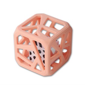 Bilde av Malarkey Kids Biteleke Kube (Peachy Pink)