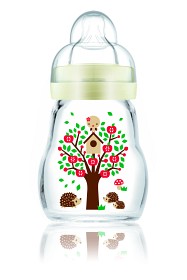Bilde av MAM Feel Good Nappflaska Glas 170 ml (Neutral)