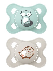 Bilde av MAM Original Napp Naturgummi 2-pack 0-6m (Blå)