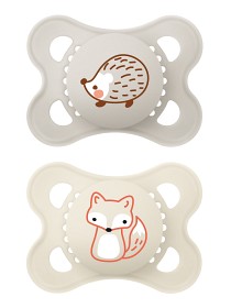 Bilde av MAM Original Napp Naturgummi 2-pack 0-6m (Neutral)