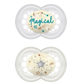Bilde av MAM Sugnapp Original Night Silikon (Neutral)