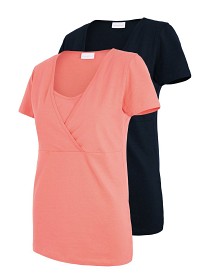 Bilde av Mamalicious Tess T-shirt 2-pack (Navy Blazer)