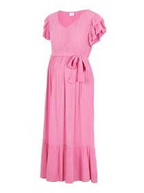 Bilde av Mamalicious Arisa Gravidklänning (Fuchsia pink)