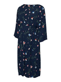 Bilde av Mamalicious Mila Woven Klänning (Navy Blazer)