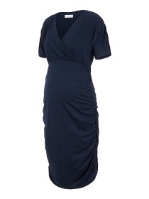 Bilde av Mamalicious Pilar Jersey Dress (Navy blazer)