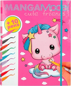 Bilde av MANGAModel Cute Friends Målarmapp