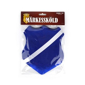 Bilde av Märkessköld 25 cm (Blå)