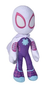 Bilde av Marvel Ghost Spider Kosedyr med Lysende øyne (25 cm)