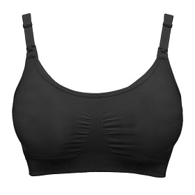 Bilde av Medela 3-i-1 amme- och pumping-BH, Sort, M