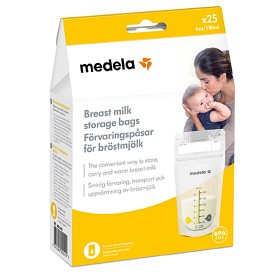 Bilde av Medela Oppbevaringspose for morsmelk 25 stk