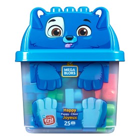 Bilde av Mega Bloks - Animal Buckets - Happy Puppy