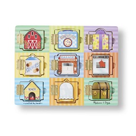 Bilde av Melissa & Doug - Magnetic Hide & Seek Board