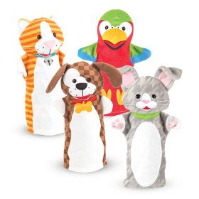 Bilde av Melissa & Doug Hånddukker lekne kjæledyr