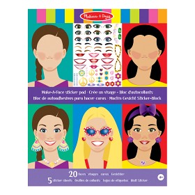 Bilde av Melissa & Doug - Gör ansikten med klistermärken - 20 sid