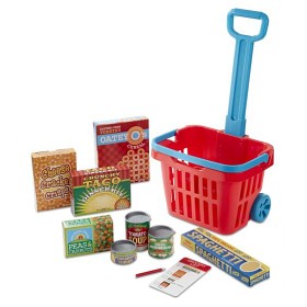 Bilde av Melissa & Doug Grocery Basket Play Set