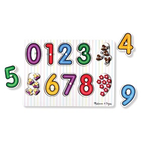 Bilde av Melissa & Doug Nummerpussel