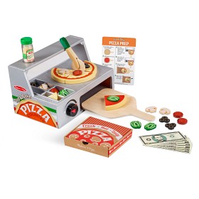 Bilde av Melissa & Doug Top & Bake Pizza Counter Play Set