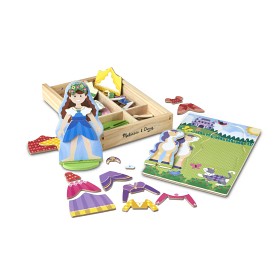 Bilde av Melissa & Doug Princess Magnetic Dress-Up Lekset