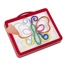 Bilde av Melissa & Doug Rainbow Cord & Picture Pattern Maker