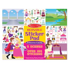 Bilde av Melissa & Doug Reusable Sticker Pad - Princess Castle