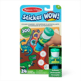 Bilde av Melissa & Doug Sticker WOW! Aktivitetsblokk (Dinosaur)
