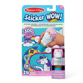 Bilde av Melissa & Doug Sticker Wow! Aktivitetsblokk (Unicorn)