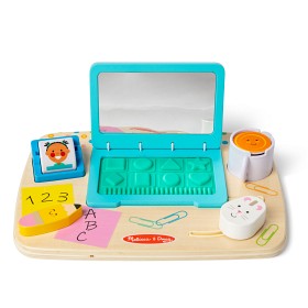Bilde av Melissa & Doug Work & Play Tabell aktivitetstavle