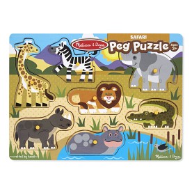 Bilde av Melissa & Doug - Knoppussel Safari
