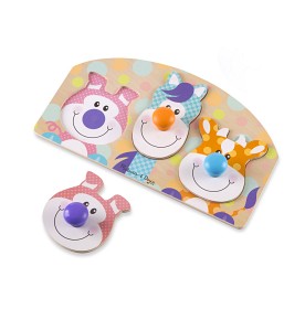 Bilde av Melissa & Doug - Stort Knoppussel - Farm