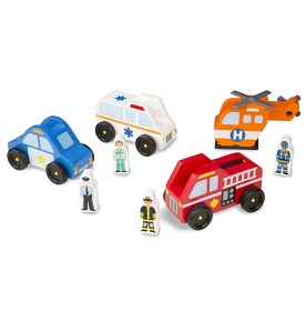 Bilde av Melissa & Doug - Utryckningsfordon